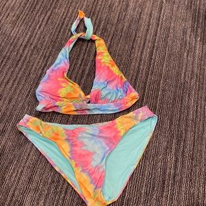 Tie dye bikini